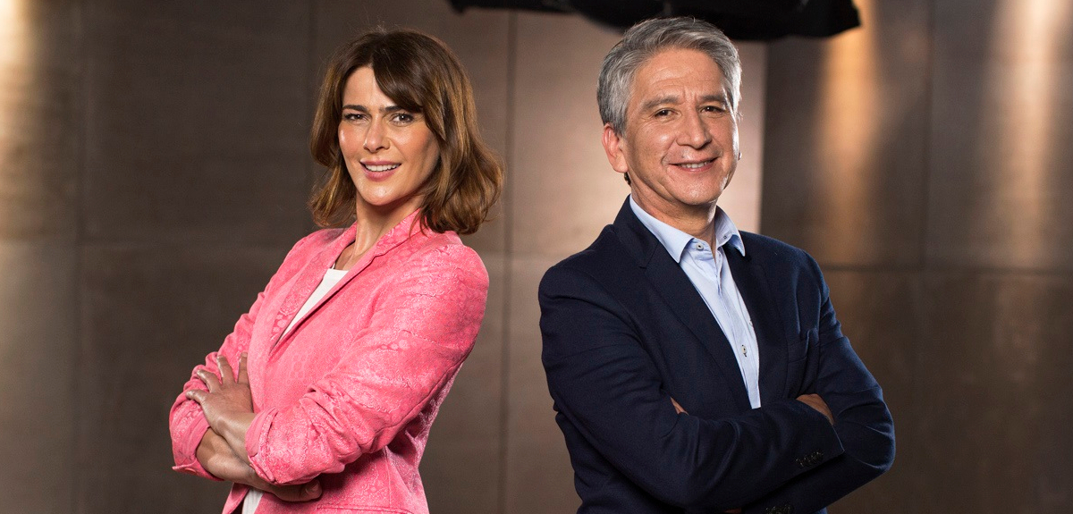 Tonka Tomicic y Emilio Sutherland