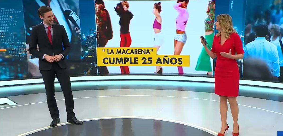 Daniel Matamala lanzó divertida broma a Macarena Pizarro en pleno noticiero de CHV Noticias