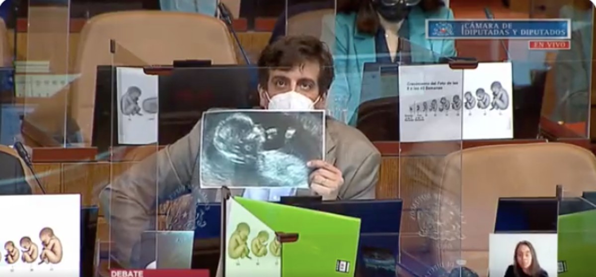 “14 meses de vida en el vientre materno”: El traspié de Schalper en medio de discusión del aborto