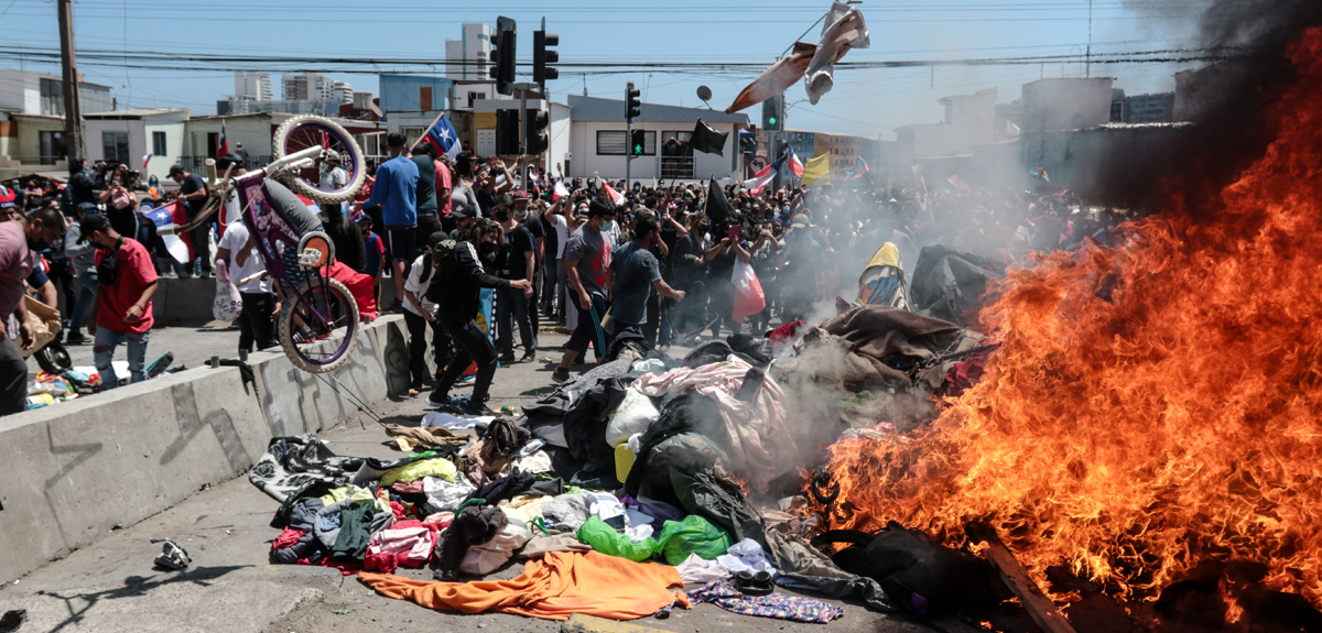 ONU por quema de carpas de inmigrantes en Iquique