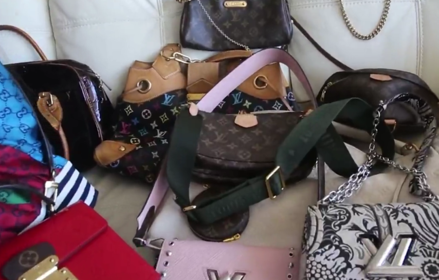 Adriana Barrientos mostró su colección de carteras Louis Vuitton