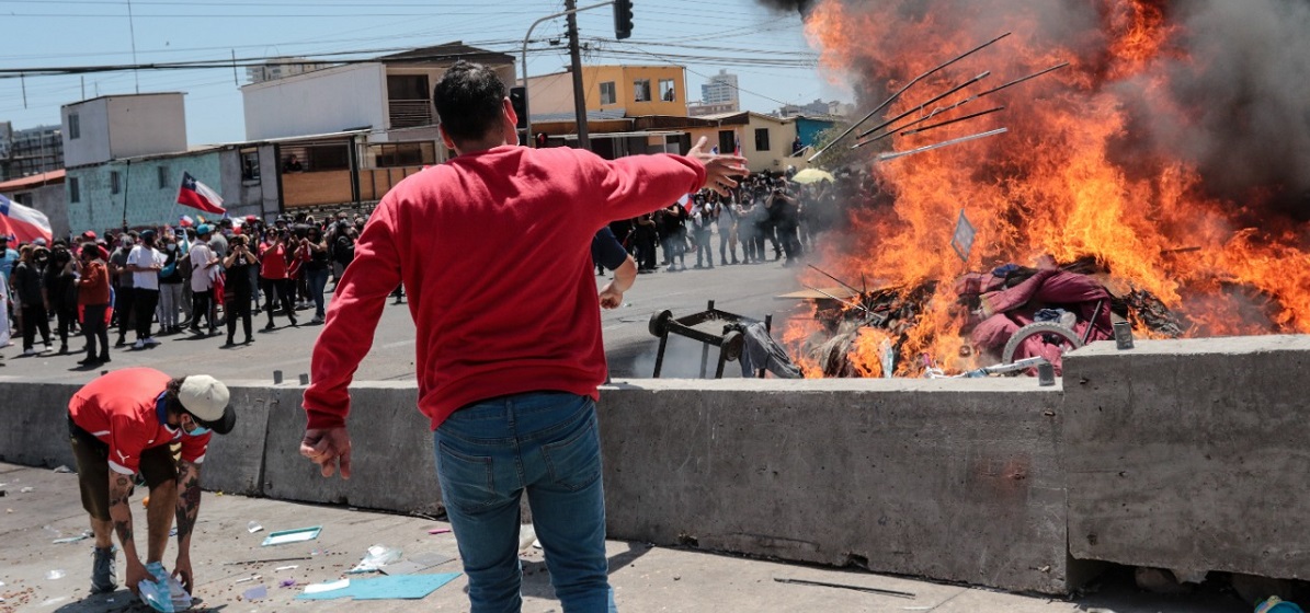 crisis migratoria en Iquique