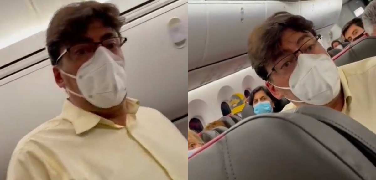 Daniel Jadue tras ser increpado por pasajero en avión: 