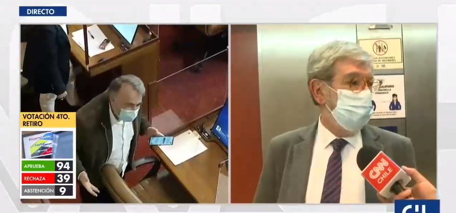 Diputado Schilling tras abstenerse en votación del 10%: 