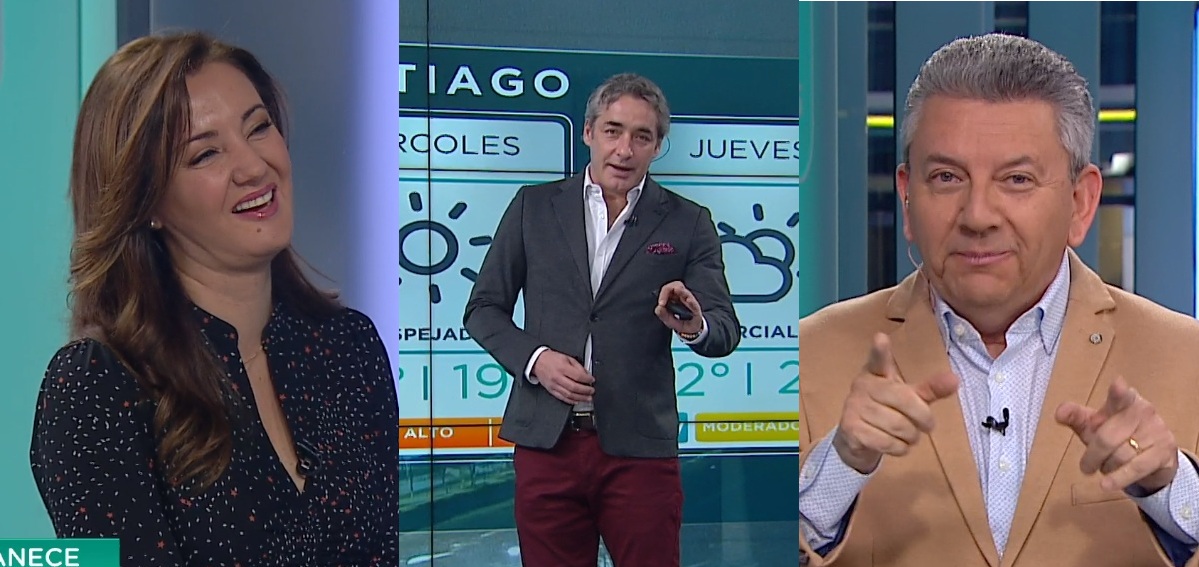 ¿Mejor que en The Covers? Repenning imitó a meteorólogo Jaime Leyton e hizo reír a Priscilla Vargas