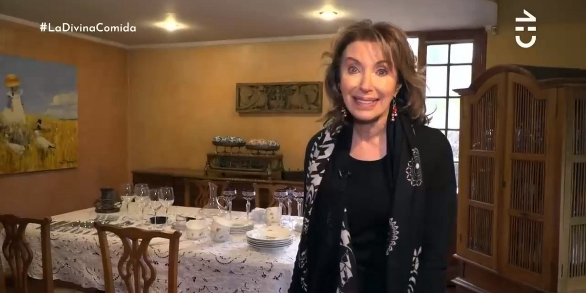 Silvia Novak sorprendió con decoración en La Divina Comida: amiga le prestó su casa para el programa
