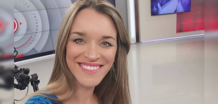 Carla Zunino regresa a TVN tras término de su postnatal