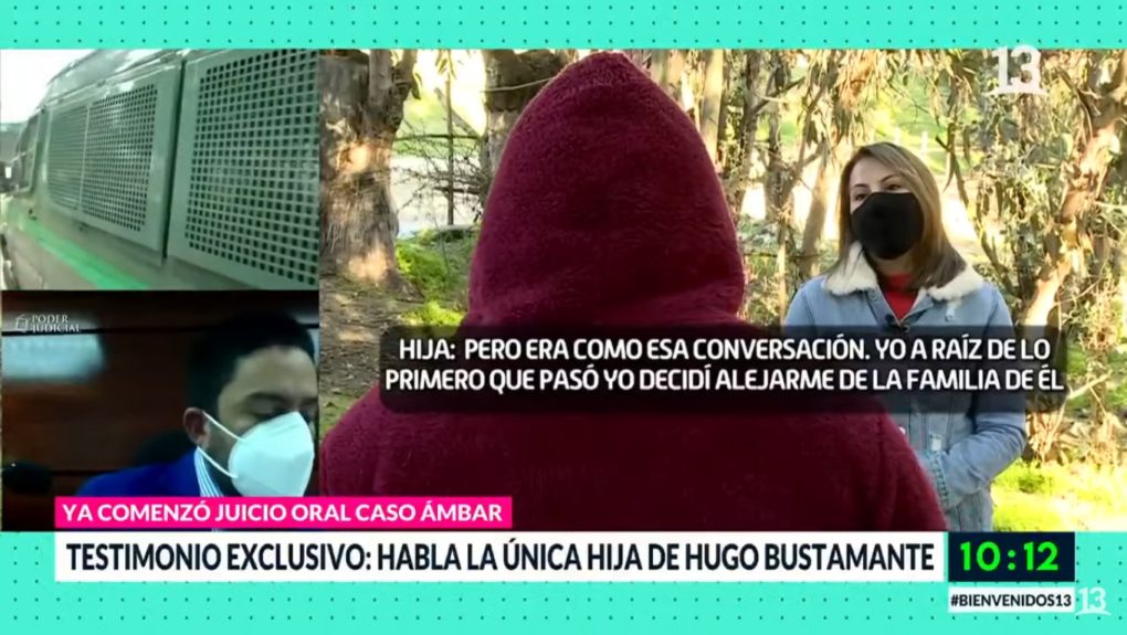 Hija Hugo Bustamante entrevista