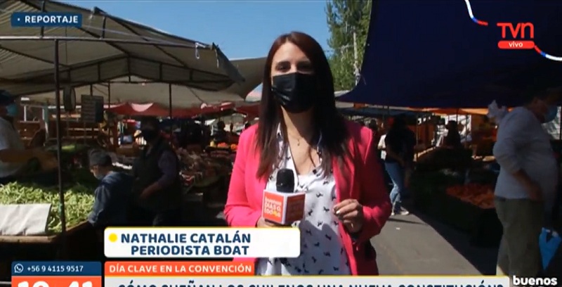 nathalie catalan periodista buenos dias a todos