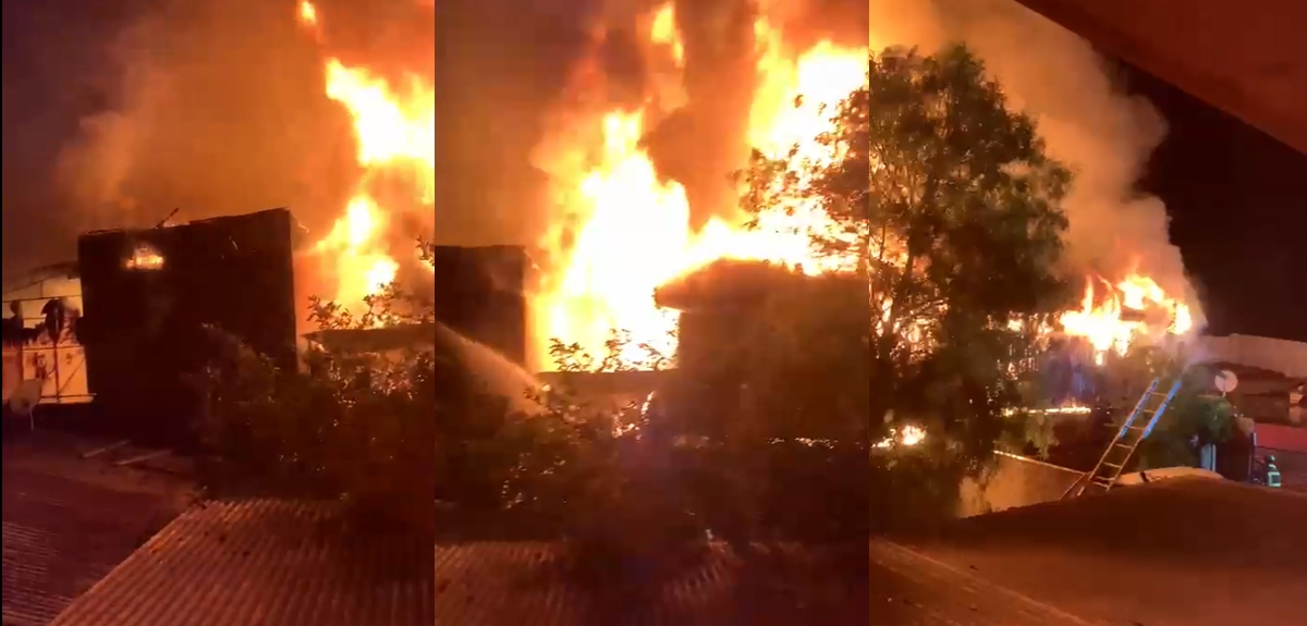 Fatal incendio en Cerro Navia