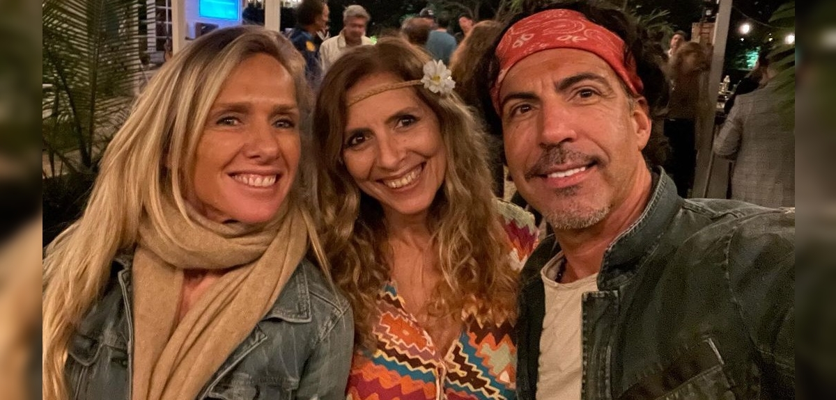 Felipe Viel celebró a lo Hippie su cumpleaños 50