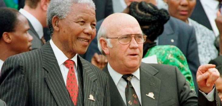 Muere Frederik de Klerk, último presidente del apartheid
