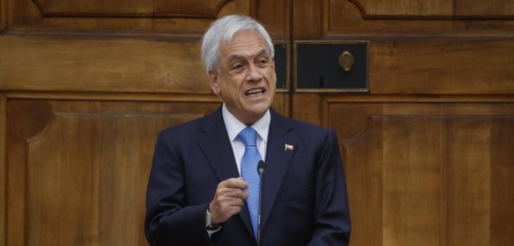 Piñera reitera llamado a extender Estado de Excepción