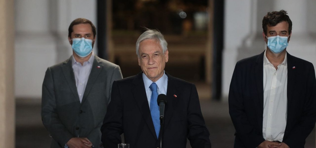 Llamado de Piñera a Boric y Kast: “Busquen caminos de la paz"