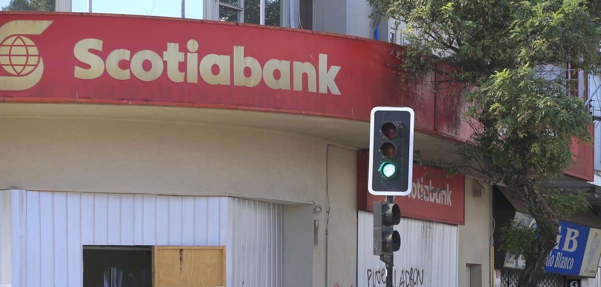Scotiabank cerrará sucursales en todo Chile