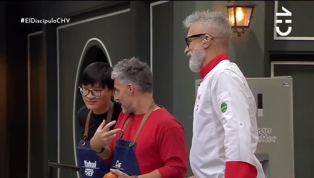 Carlos Díaz humorada Yuhui y Sergi en El Discípulo del Chef