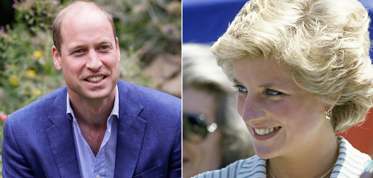 Príncipe William recuerda a su madre, Diana de Gales, y a su abuelo Felipe con fotografía