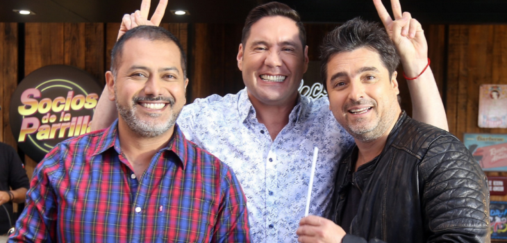 'Socios de la parrilla': revelan fecha de estreno de nuevo programa de Zabaleta, Saavedra y Ruminot