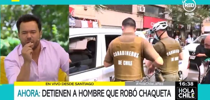 Hola Chile captó en vivo detención de mechero: explicación de ladrón indignó a conductores