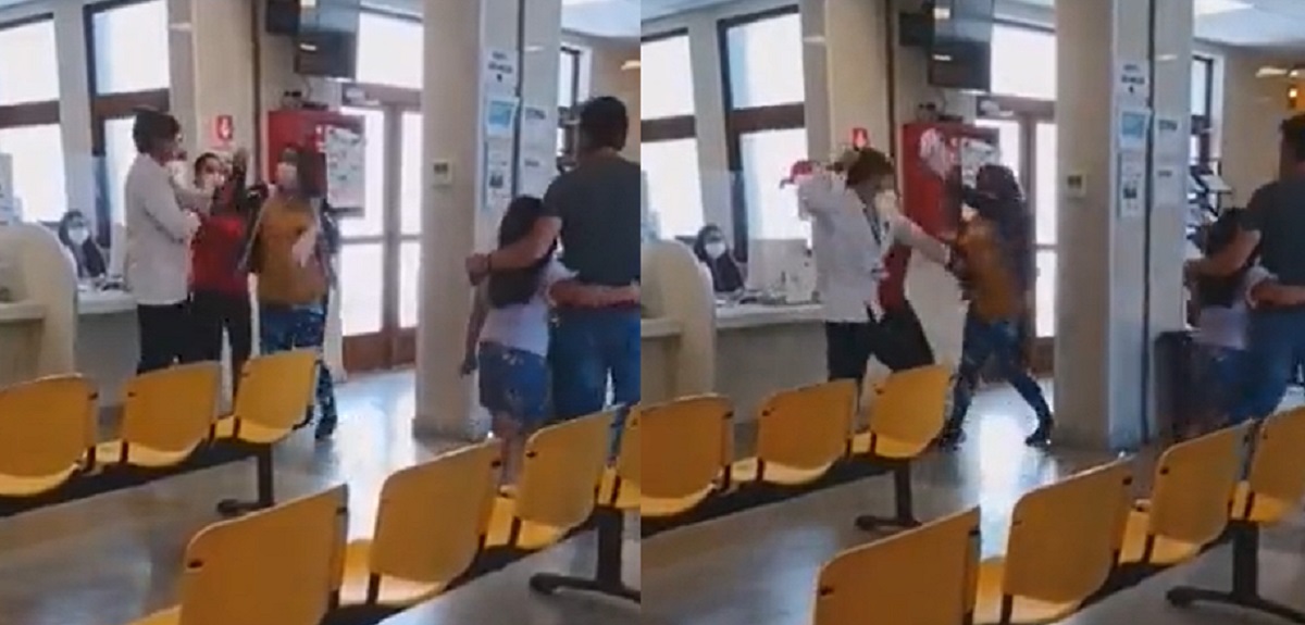 Registran agresión en Cesfam de San Pedro de la Paz: mujer golpeó a médico tras emplazarlo