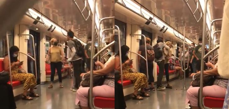 Habla mujer que fue agredida por cantante en Metro de Santiago