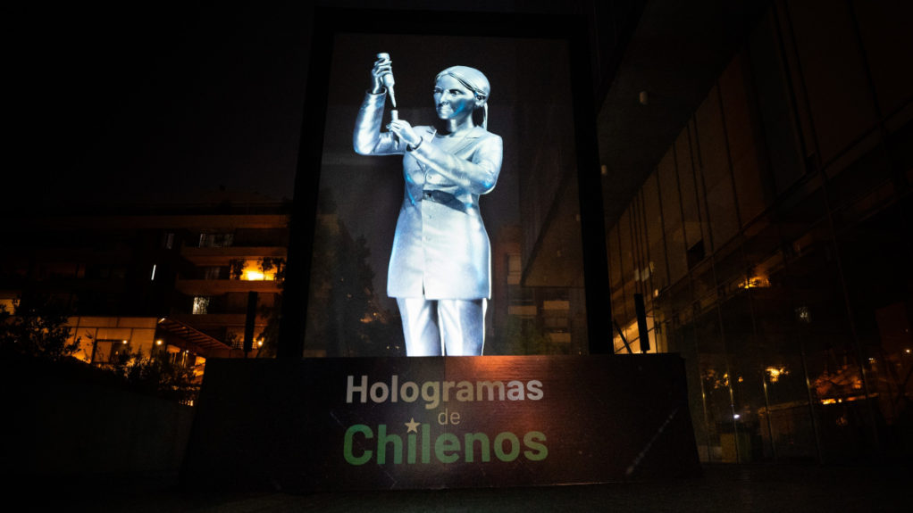 Hologramas de chilenos