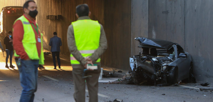 Televidente reconoce a automóvil involucrado en fatal accidente en Vespucio Sur y asegura que quiso atropellas a su esposa