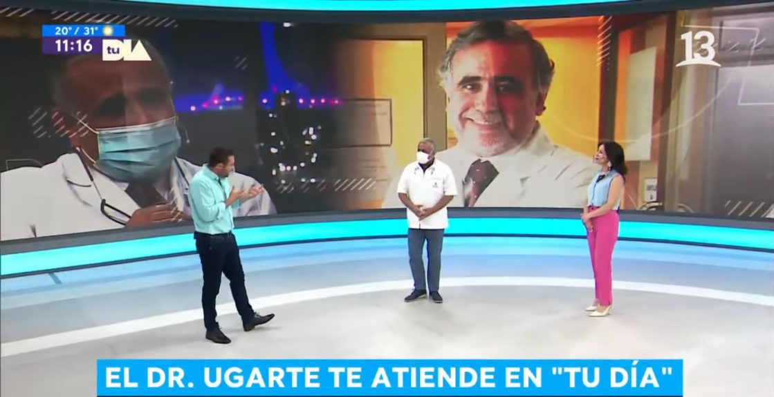 doctor Ugarte en Canal 13
