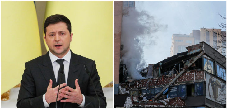 Volodímir Zelenski asegura que Ucrania repelió el ataque ruso a Kiev: “Hemos resistido”