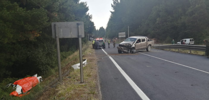 Grave accidente en Ruta de La Madera dejó tres personas fallecidas y dos lesionadas