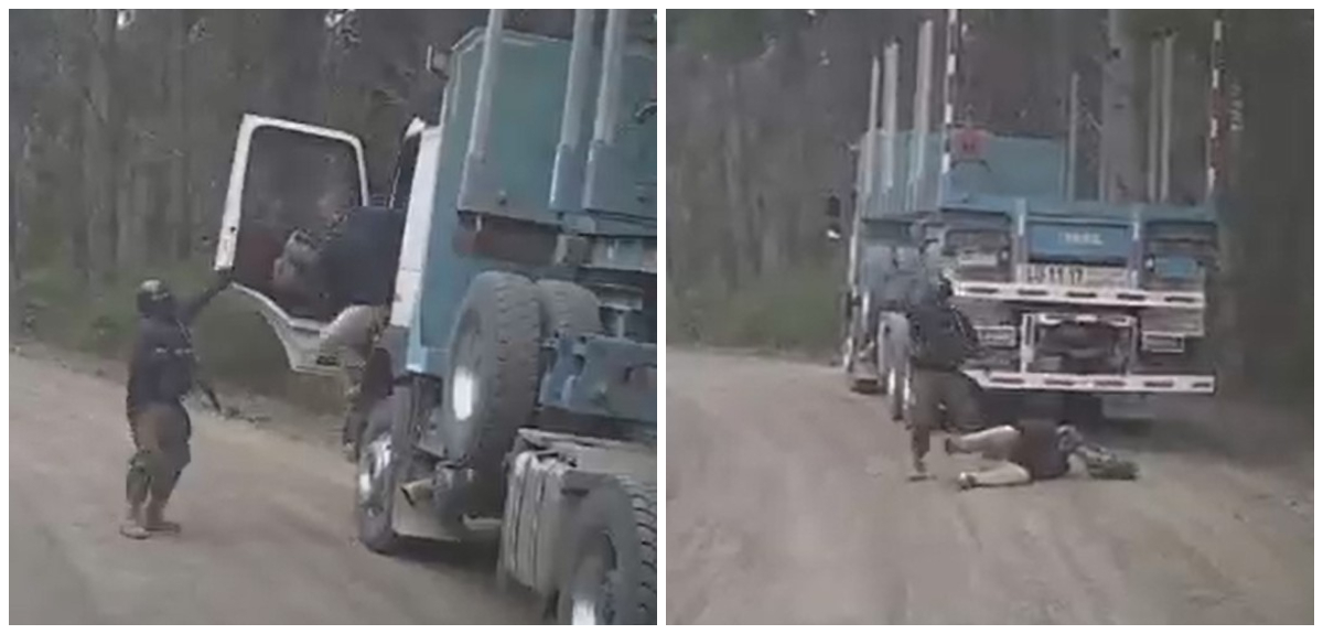 Conductor atacado en Arauco relató minutos de terror vividos: “Me pusieron el fusil en la cabeza”