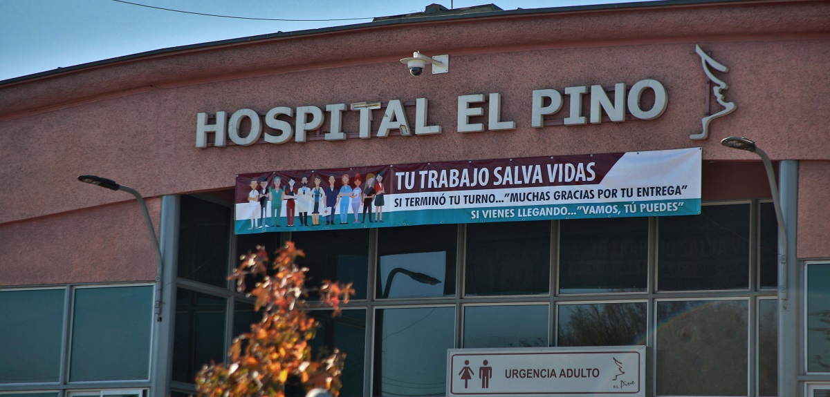 Denuncian balacera en Hospital El Pino de San Bernardo: 