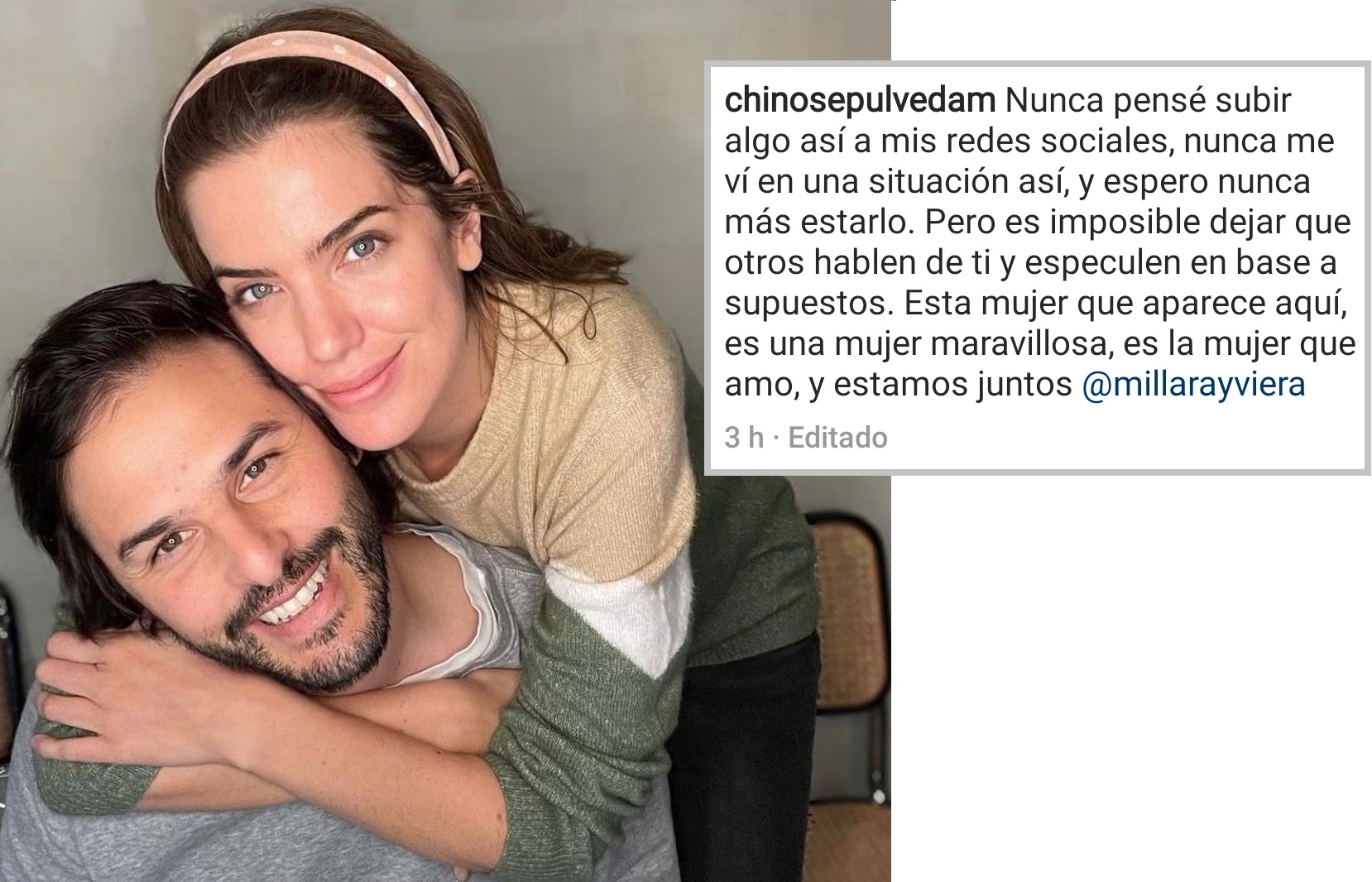  Nunca Pens Subir Algo As Millaray Viera Y Su Pareja Alzaron La 