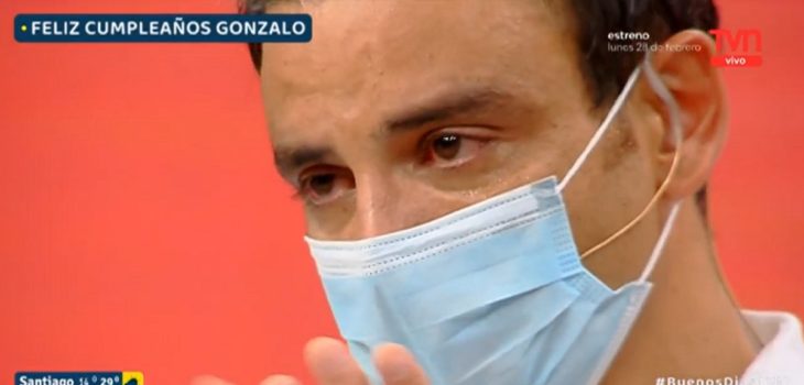 Gonzalo Ramírez terminó llorando tras especial regalo del Buenos Días a Todos por su cumpleaños