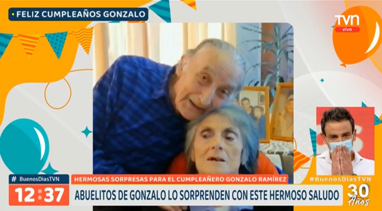 Gonzalo Ramírez terminó llorando tras especial regalo del Buenos Días a Todos por su cumpleaños