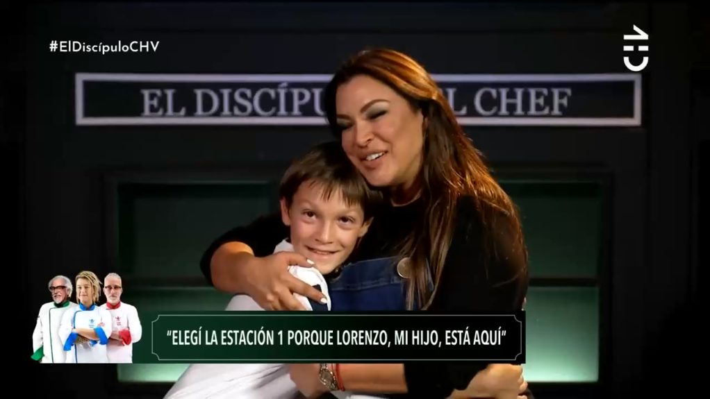Marlen Olivari mostró a su hijo Lorenzo en El Discípulo del Chef