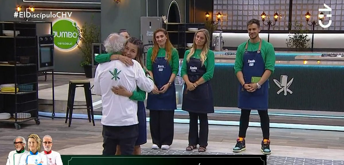 Pancha Merino fue eliminada entre canto de sus compañeros en El Discípulo del Chef