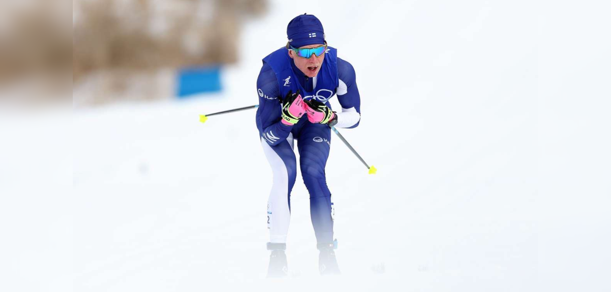 Esquiador finlandés sufre congelación del pene.