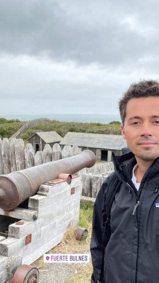 Macarena Pizarro de vacaciones con Humberto Sichel en Punta Arenas