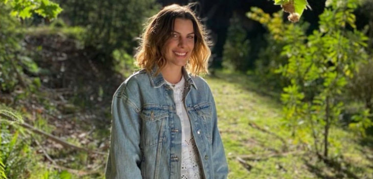 Maite Orsini postal romántica