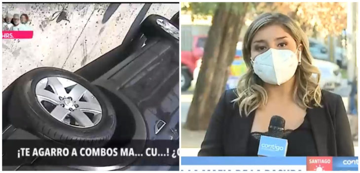Periodista del matinal de CHV sufrió violenta agresión por nota de microbasurales: “Nos arrojaron piedras”