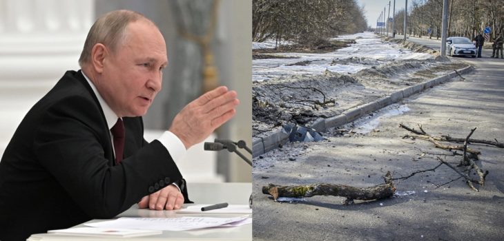 Ucrania denuncia bombardeo en zona residencial: Putin se comprometió a detener ataque contra civiles
