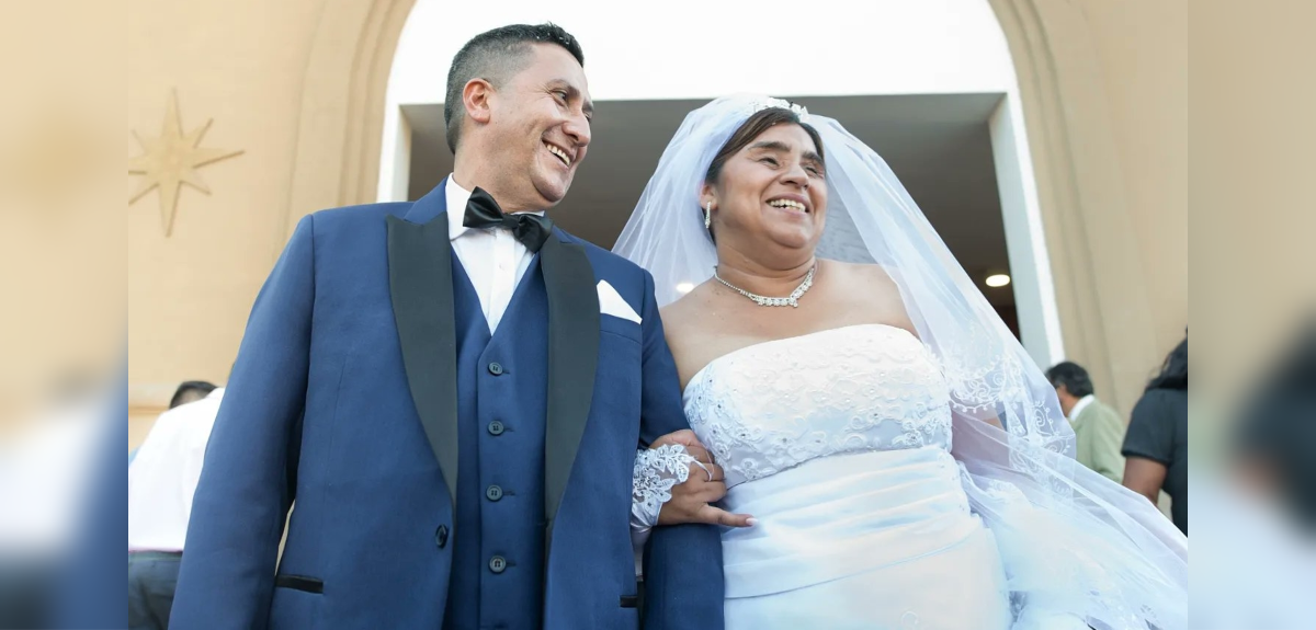 Senadora electa Fabiola Campillai contrajo matrimonio en emotiva ceremonia: 