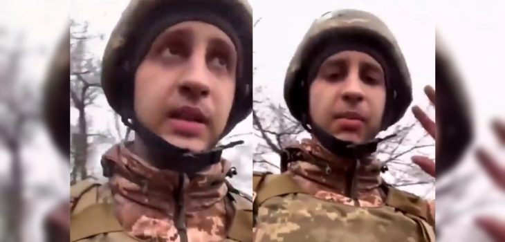 soldado ucraniano mensaje padres