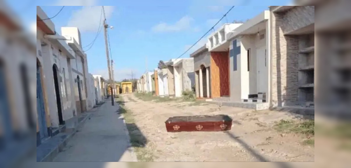 Hombre halló ataúd de hijo fuera de su tumba en cementerio de Argentina: expareja del difunto lo sacó
