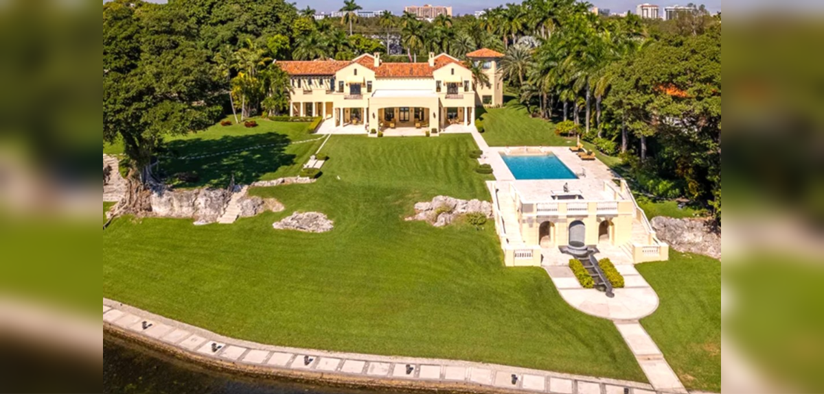 Venden la mansión más cara en la historia de Miami.