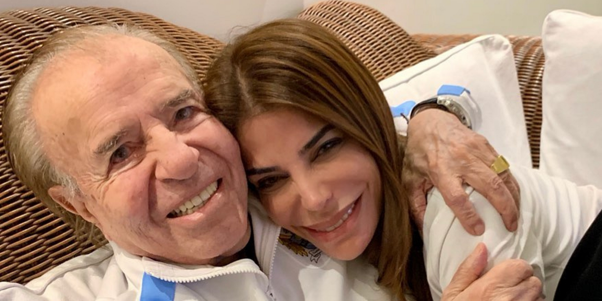 Zulemita recordó a Carlos Menem a un año de su muerte: "Eligió un día especial para su partida, el día del amor"