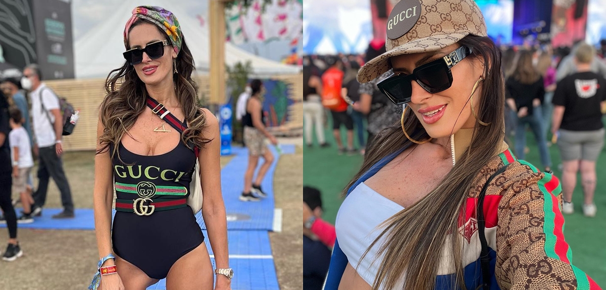 Adriana Barrientos y su tajante réplica ante críticas por looks en Lollapalooza: "Me veo demoledora"