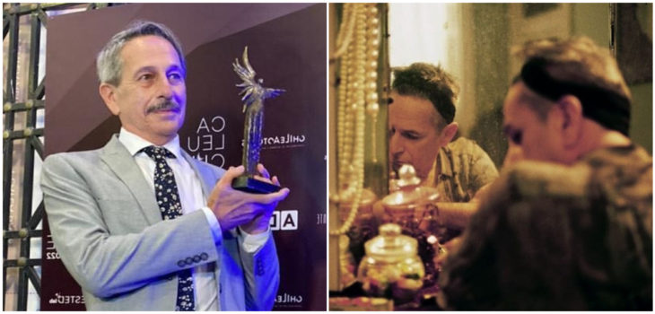 Alfredo Castro fue el gran ganador de Los Premios Caleuche: dedicó su triunfo a Pedro Lemebel