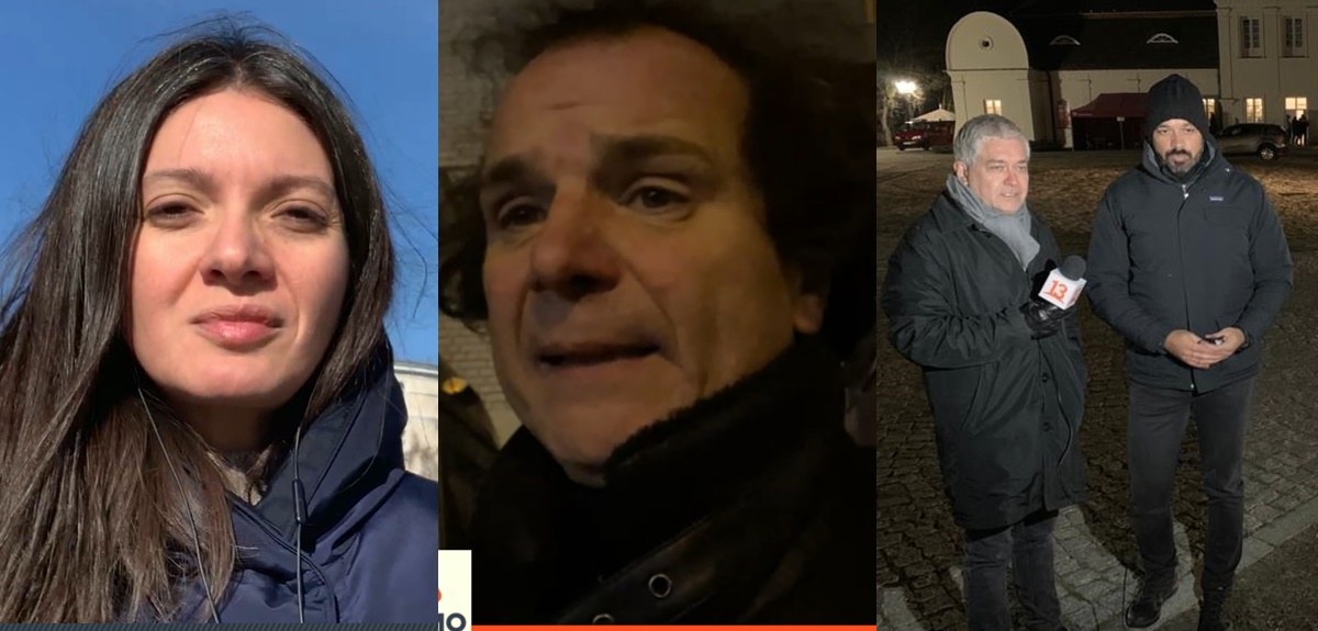 Periodistas de Canal 13 por cobertura en Ucrania: "Cuando se oye un bombazo, te puede llegar a ti"